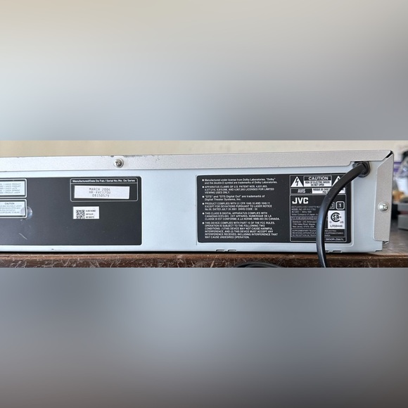 JVC HR-XVC17SU DVD JVS CD Combo Hi-Fi Stereo Player Video Cassette Recorder - Picture 7 of 14
